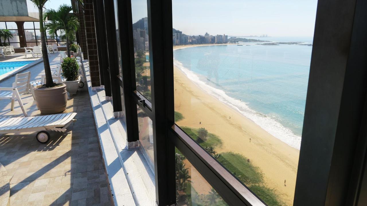 Viva Dias Inesqueciveis No Apartamento Em Frente Ao Mar Praia Da Costa Vila Velha  Buitenkant foto