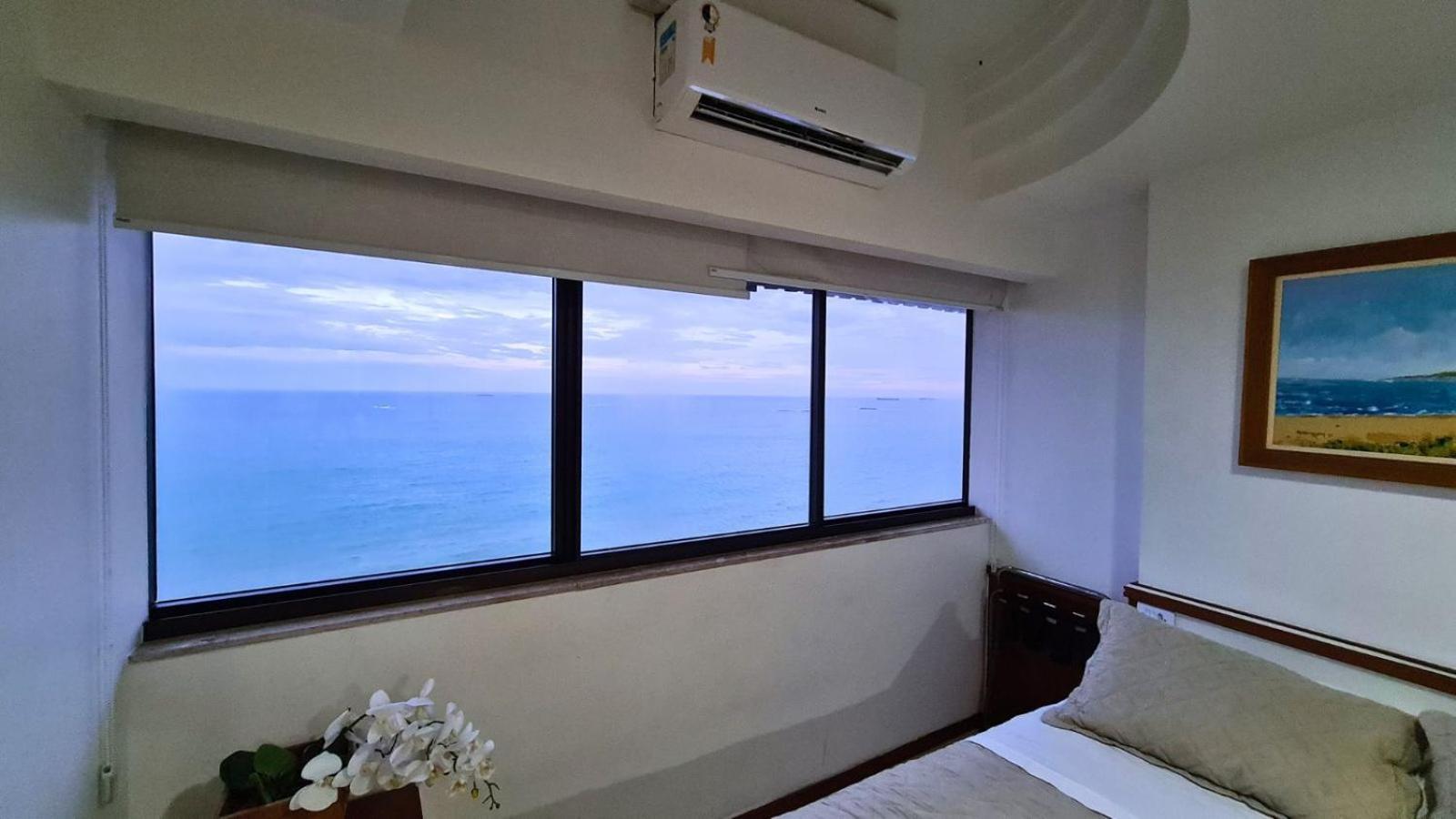 Viva Dias Inesqueciveis No Apartamento Em Frente Ao Mar Praia Da Costa Vila Velha  Buitenkant foto